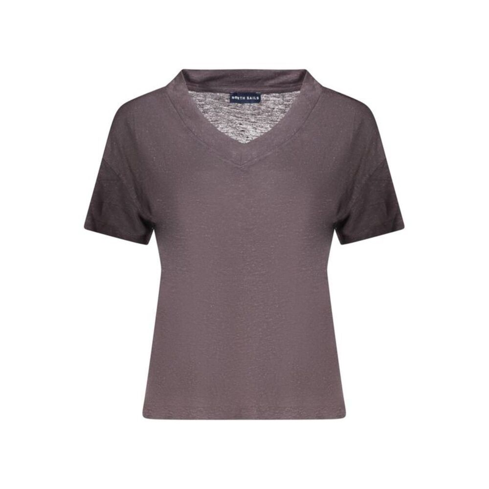 North Sails Gray Viscose Women Women's T-Shirt